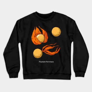 Physalis Peruviana Drawing - Cape Gooseberry Crewneck Sweatshirt